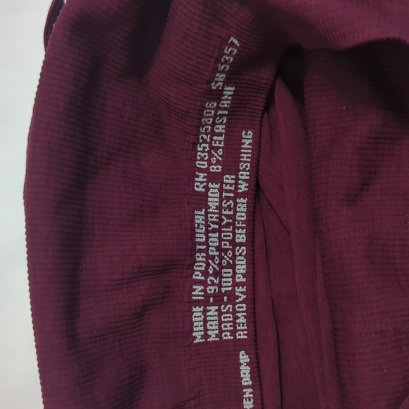 Sweaty Betty Namaska Yoga Seamless Vest Tank, Color Wine Size S - Picture 14 of 14